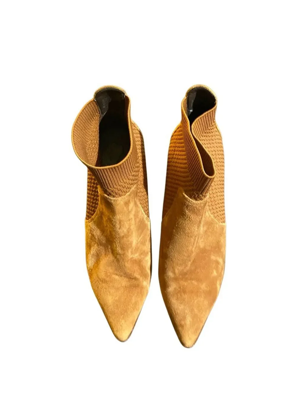 Cole Haan women’s Maggie chestnut brown suede, pointed, toe boot 8